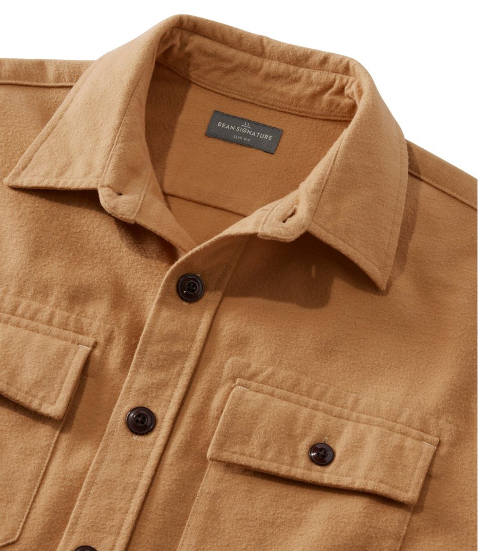 Men's Signature 1933 Chamois Cloth Shirt, Slim Fit | L.L.Bean