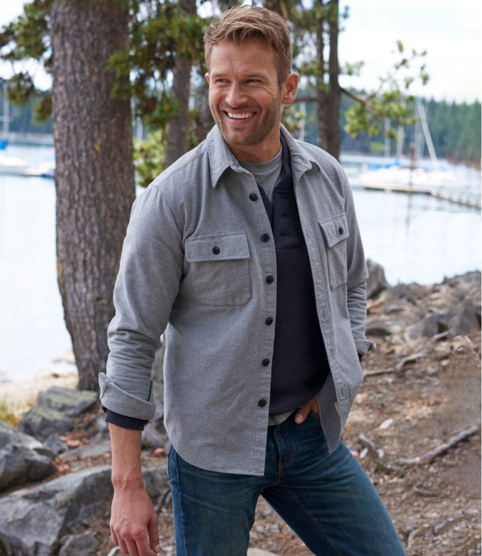 Men's Signature 1933 Chamois Cloth Shirt, Slim Fit | L.L.Bean
