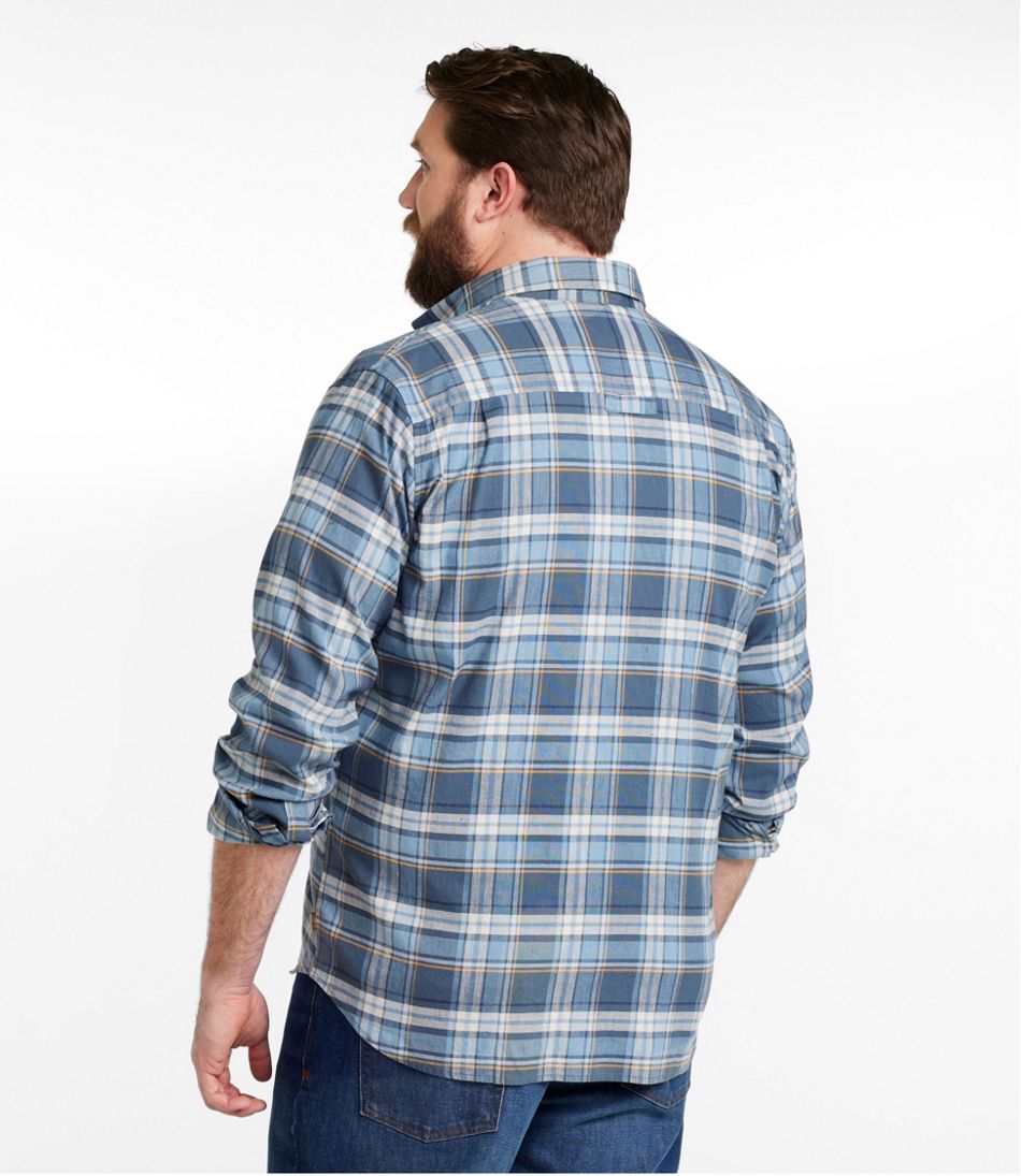 Men's Stonecoast Hemp Shirt, Long-Sleeve, Slightly Fitted Untucked Fit | L.L.Bean
