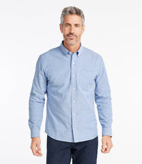 Men's Comfort Stretch® Oxford Shirt, Slightly Fitted Untucked Fit | L.L.Bean