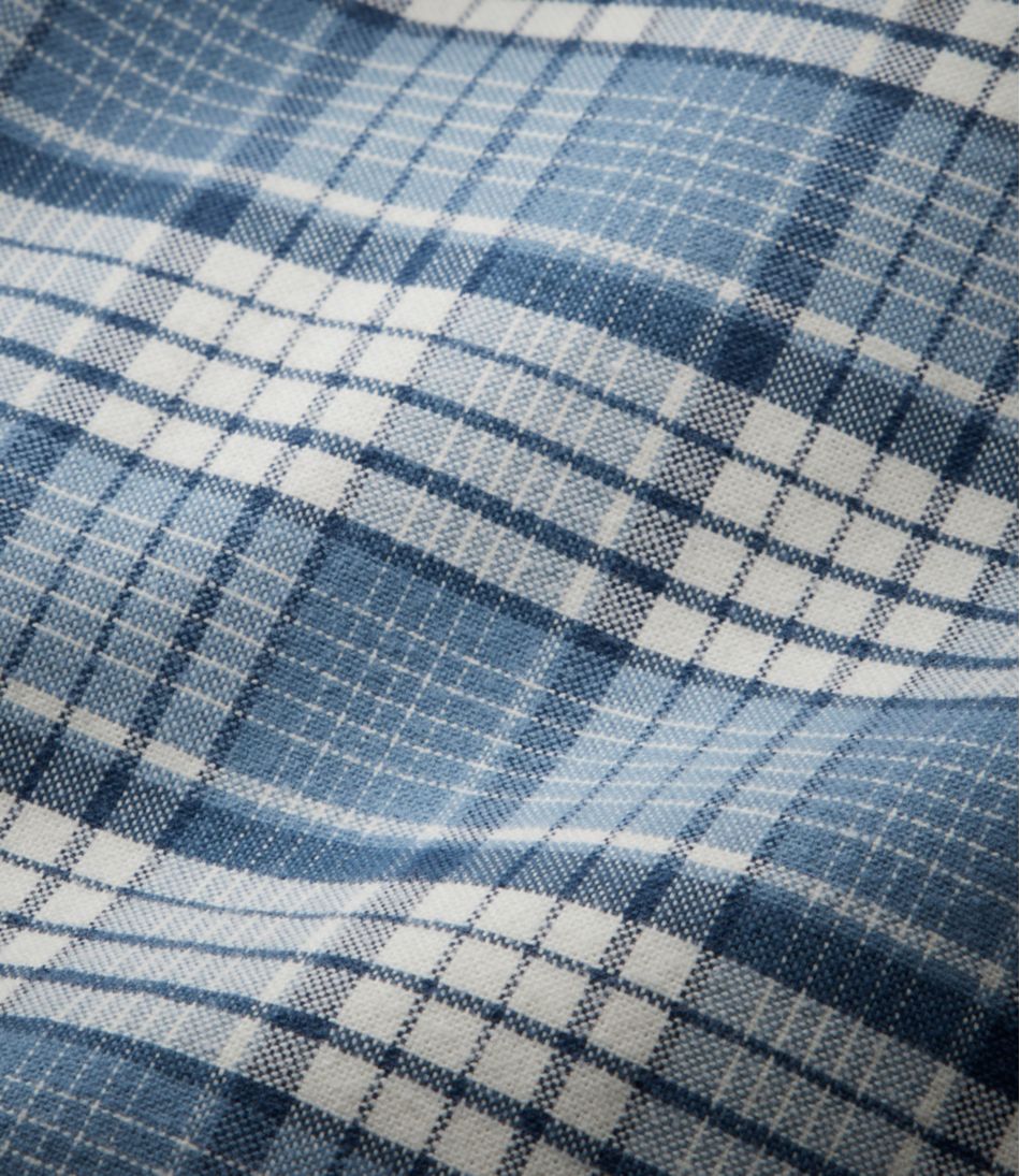 Men's Comfort Stretch® Oxford Shirt, Traditional Untucked Fit, Plaid | L.L.Bean