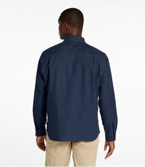 Men's Bean's Moleskin Shirt, Slightly Fitted Untucked Fit | L.L.Bean