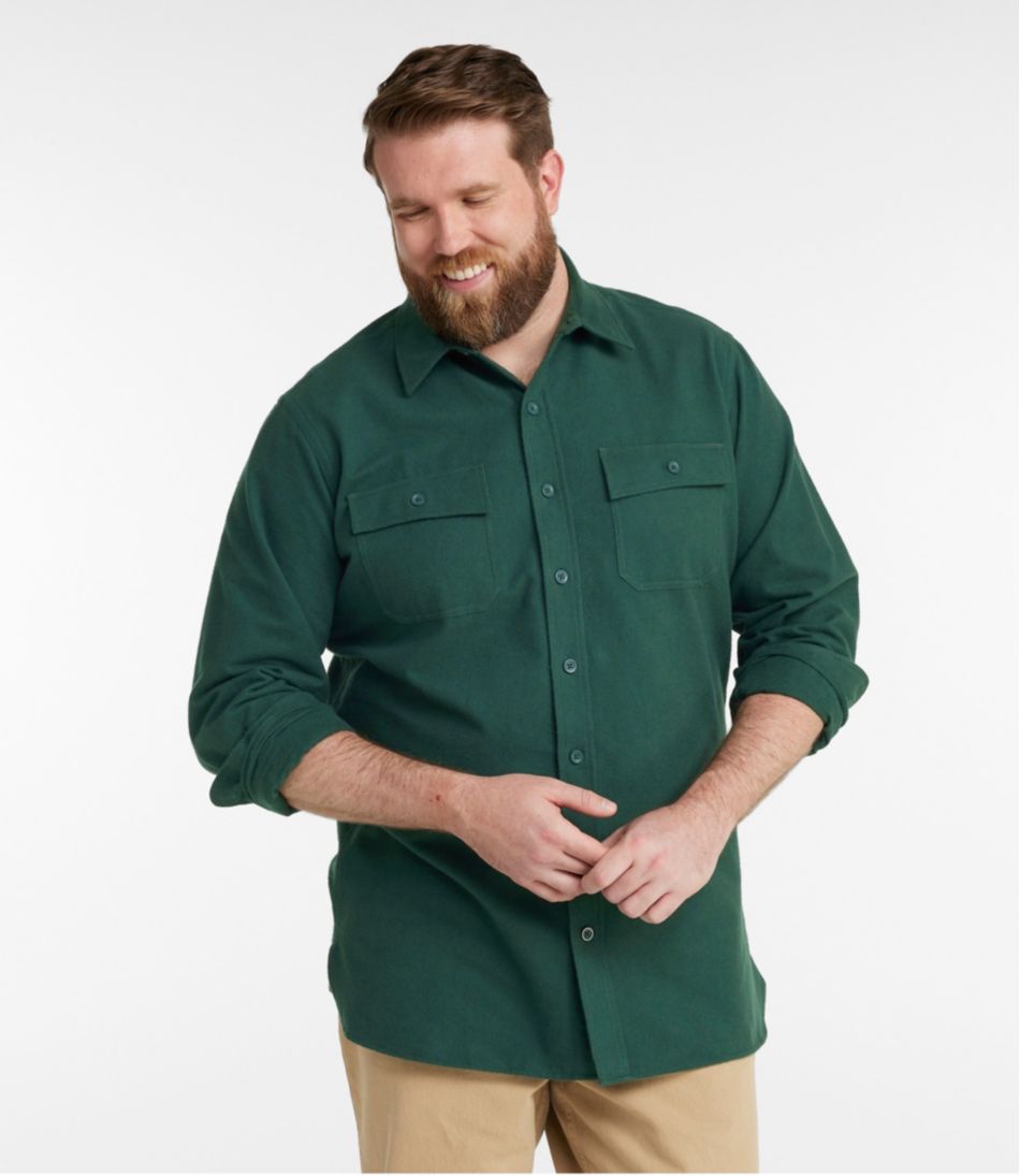 Men's Chamois Shirt, Slightly Fitted | L.L.Bean