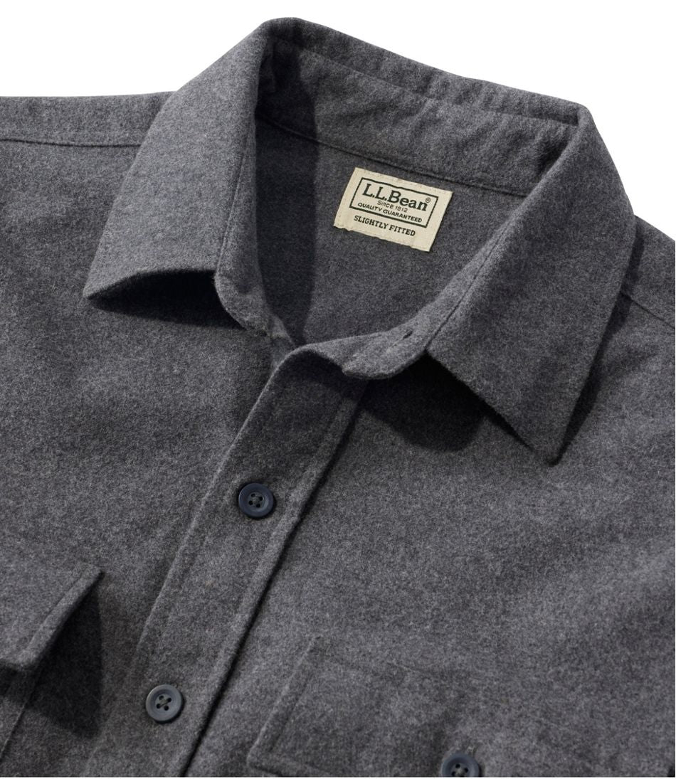 Men's Chamois Shirt, Slightly Fitted | L.L.Bean