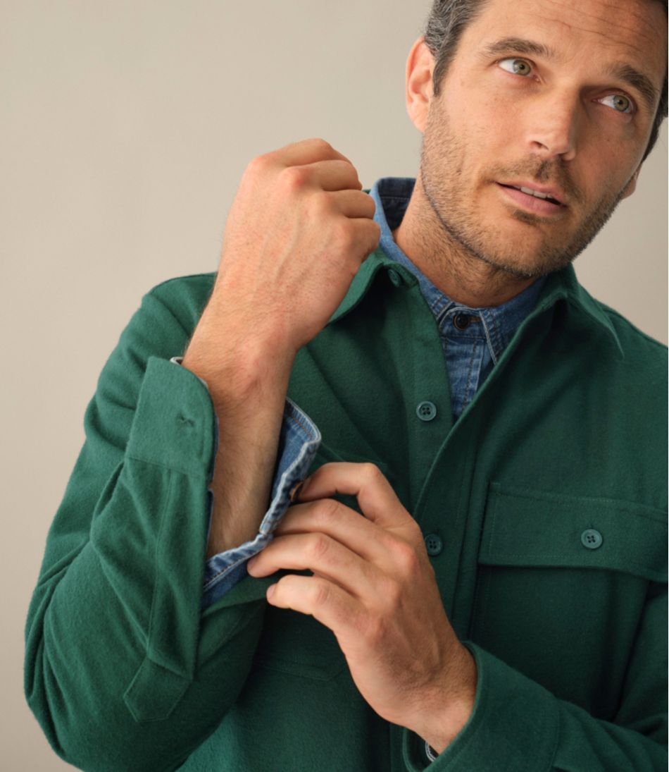 Men's Chamois Shirt, Slightly Fitted | L.L.Bean