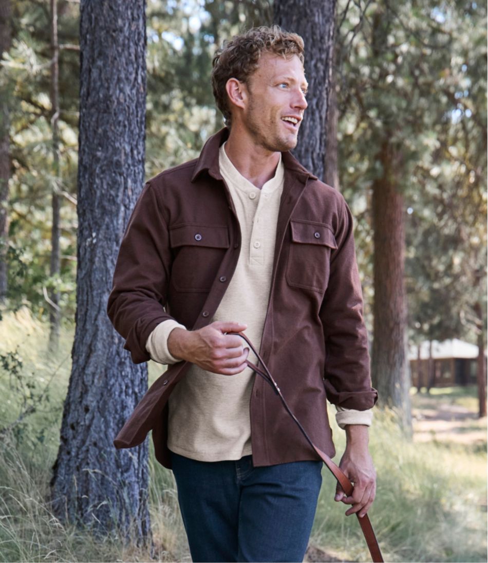 Men's Chamois Shirt, Slightly Fitted | L.L.Bean