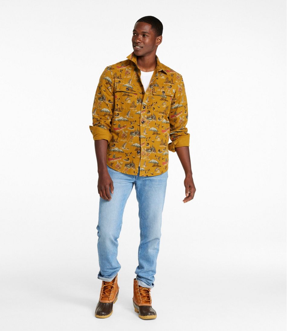 Men's Signature 1933 Chamois Cloth Shirt, Slim Fit, Pattern | L.L.Bean