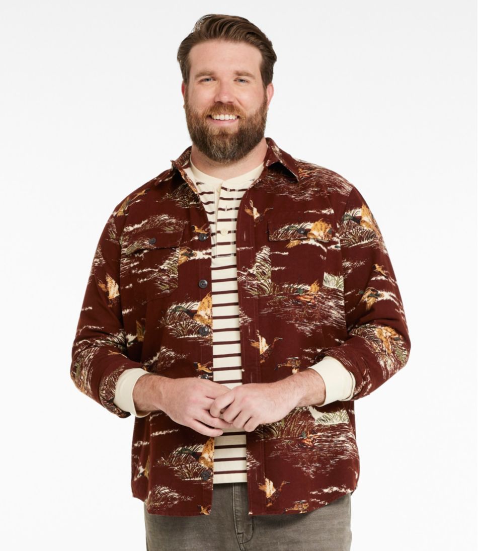 Men's Signature 1933 Chamois Cloth Shirt, Slim Fit, Pattern | L.L.Bean