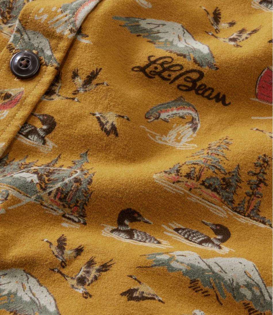 Men's Signature 1933 Chamois Cloth Shirt, Slim Fit, Pattern | L.L.Bean