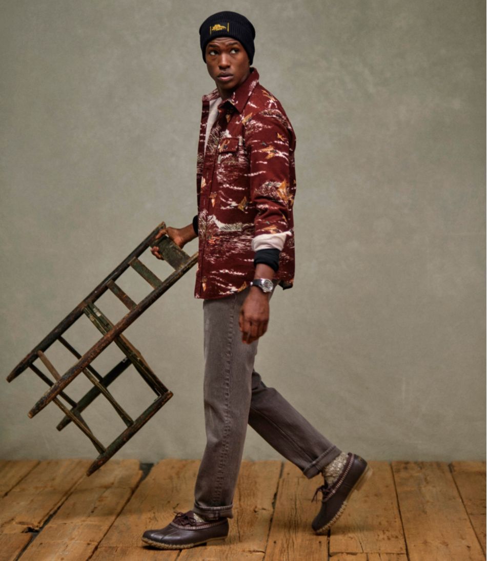 Men's Signature 1933 Chamois Cloth Shirt, Slim Fit, Pattern | L.L.Bean
