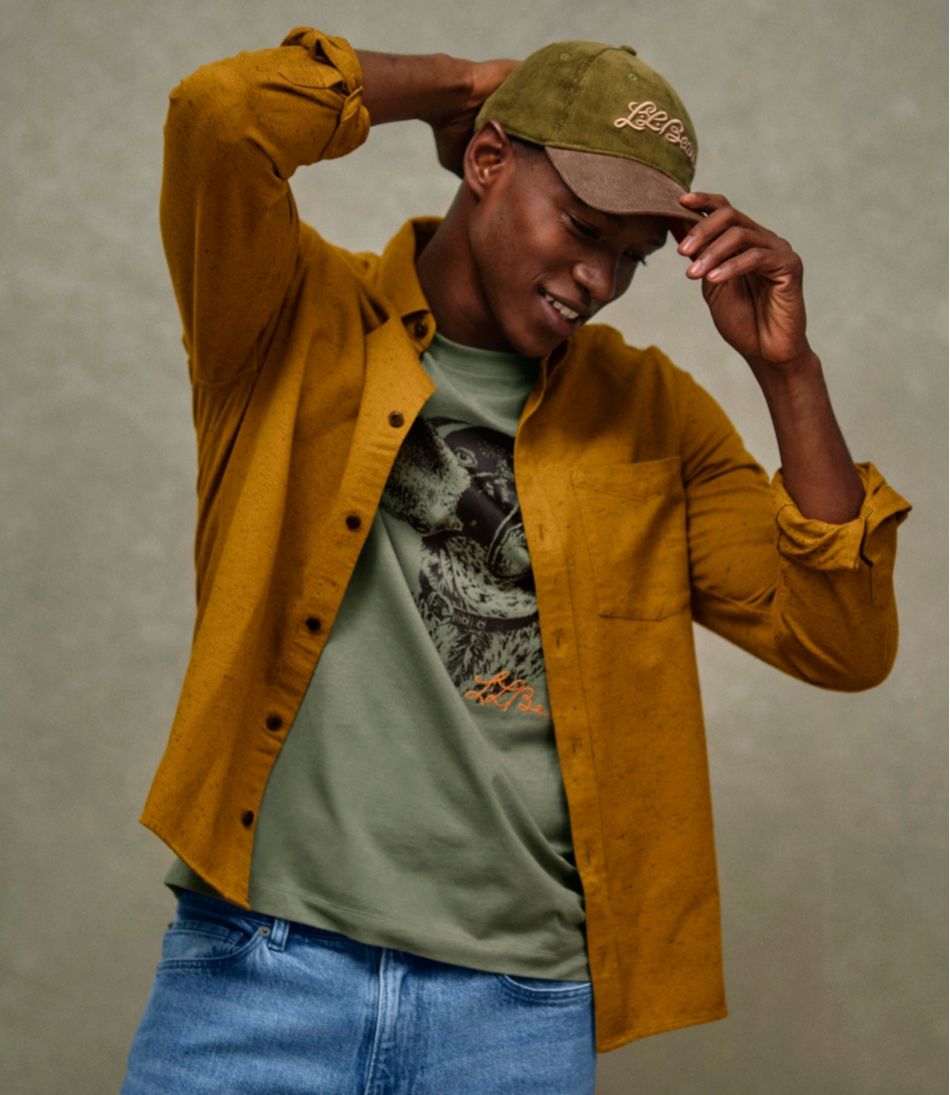 Men's Signature Donegal Woven Shirt, Long-Sleeve | L.L.Bean