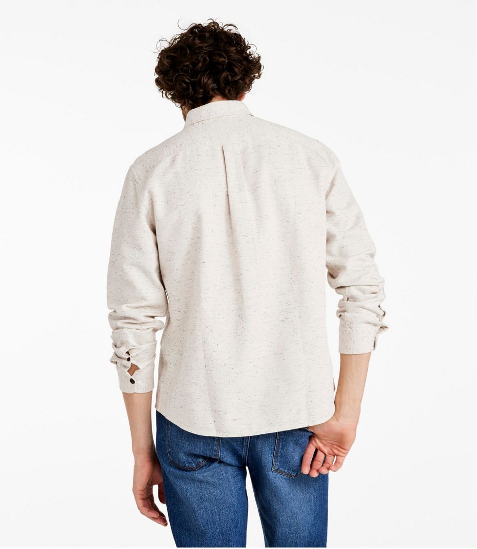 Men's Signature Donegal Woven Shirt, Long-Sleeve | L.L.Bean
