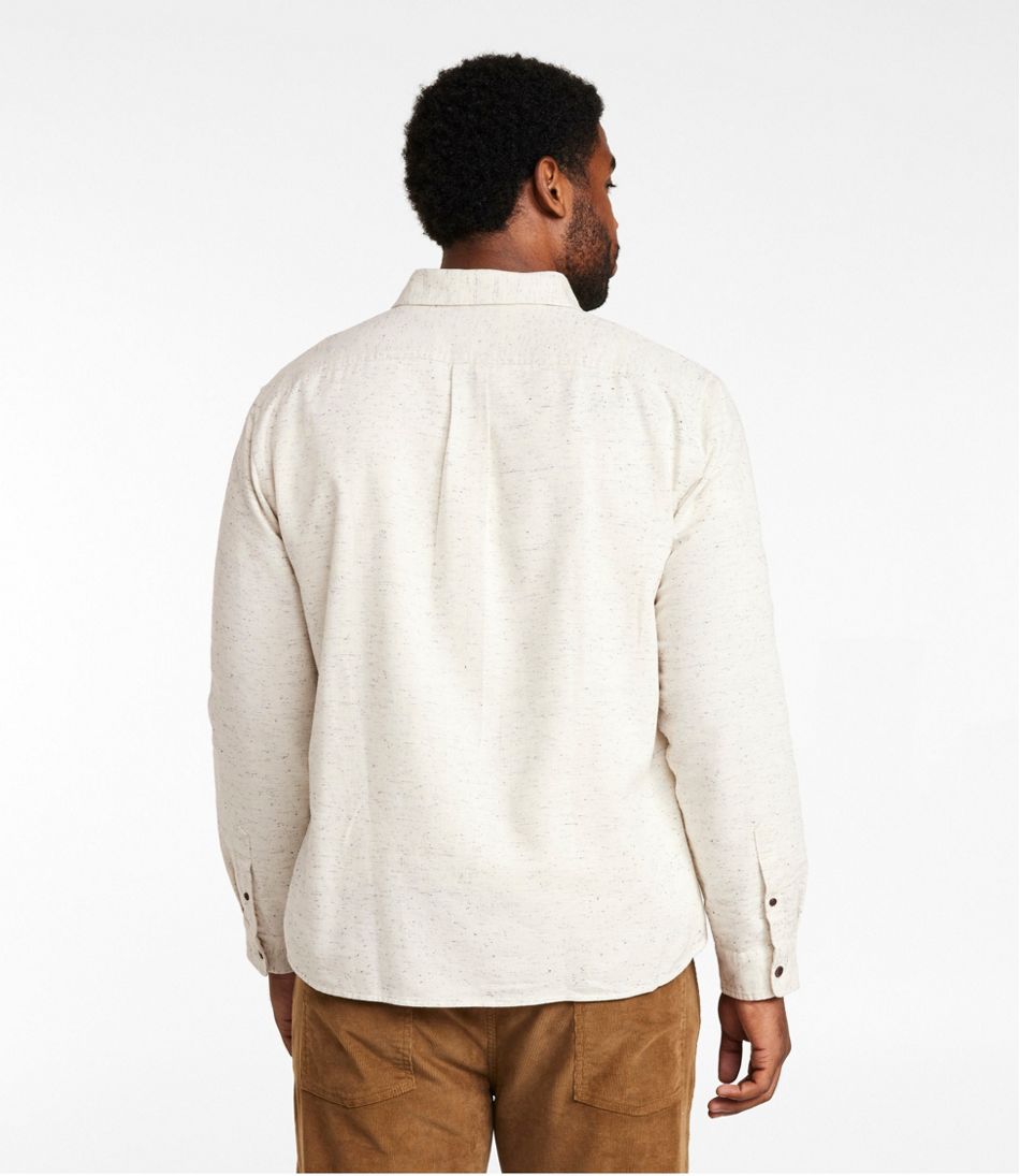 Men's Signature Donegal Woven Shirt, Long-Sleeve | L.L.Bean