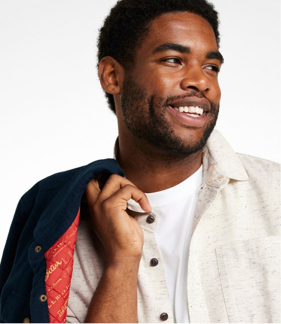 Men's Signature Donegal Woven Shirt, Long-Sleeve | L.L.Bean