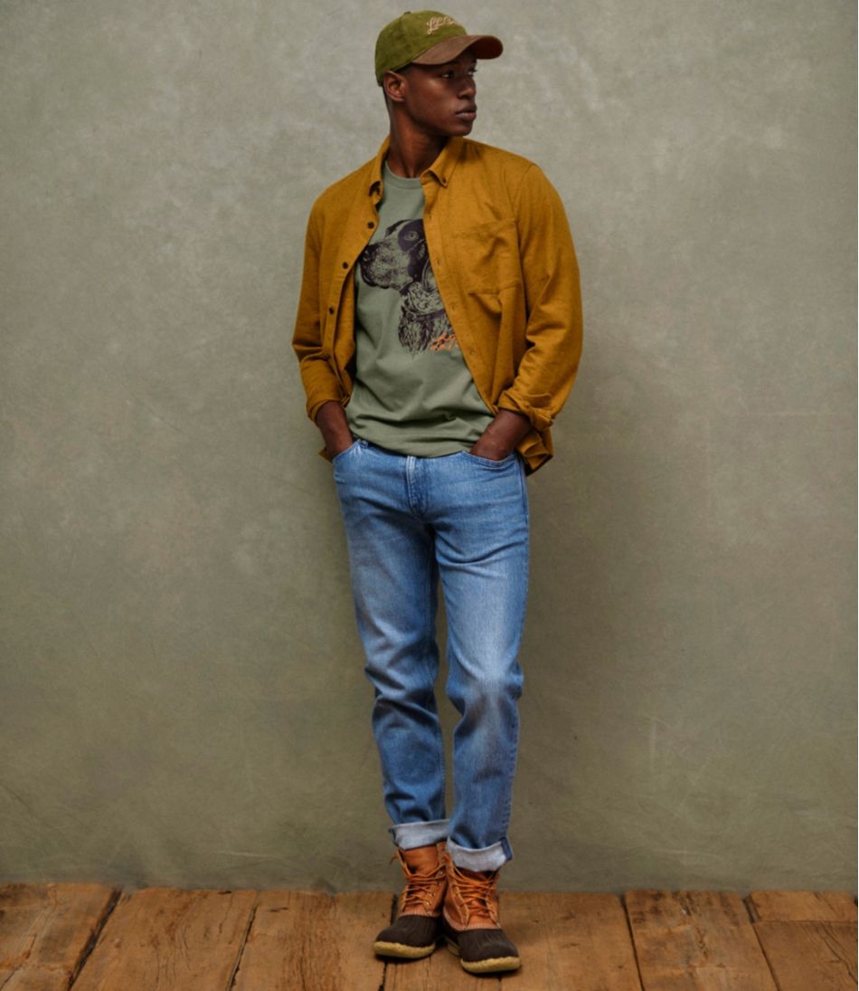 Men's Signature Donegal Woven Shirt, Long-Sleeve | L.L.Bean
