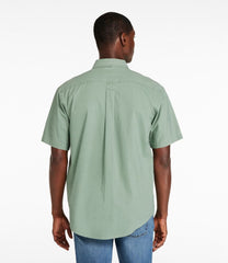 Men's Sunwashed Canvas Shirt, Traditional Fit Short-Sleeve | L.L.Bean