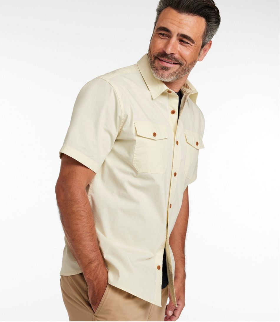 Men's Riverton Ripstop Shirt, Short-Sleeve, Traditional Untucked Fit | L.L.Bean