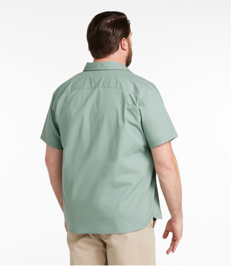Men's Riverton Ripstop Shirt, Short-Sleeve, Traditional Untucked Fit | L.L.Bean