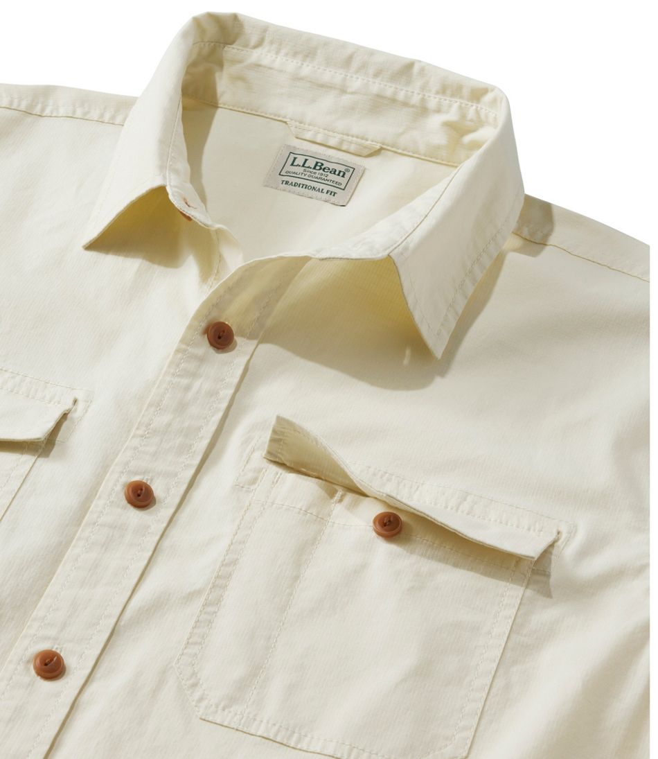 Men's Riverton Ripstop Shirt, Short-Sleeve, Traditional Untucked Fit | L.L.Bean