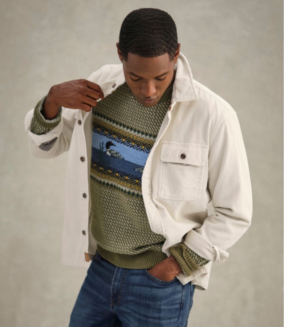 Men's Rangeley Corduroy Shirt, Slightly Fitted | L.L.Bean