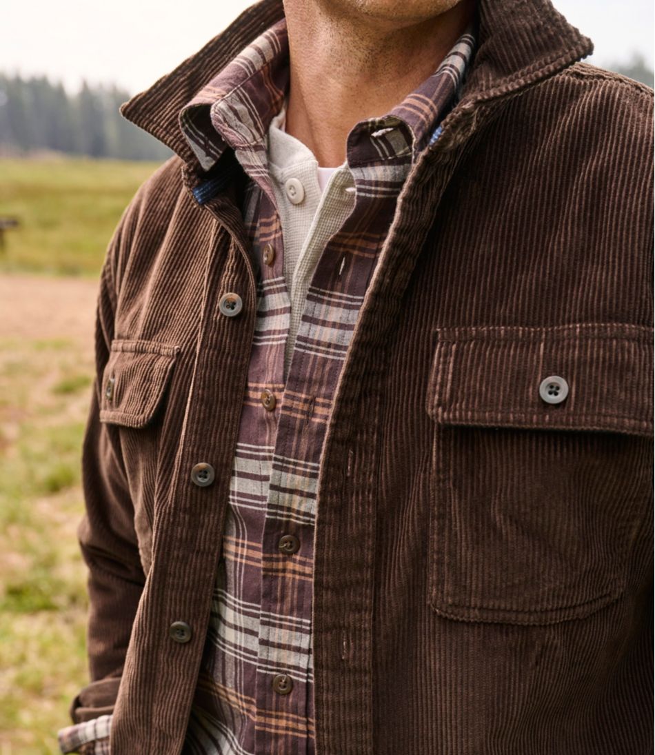 Men's Rangeley Corduroy Shirt, Slightly Fitted | L.L.Bean