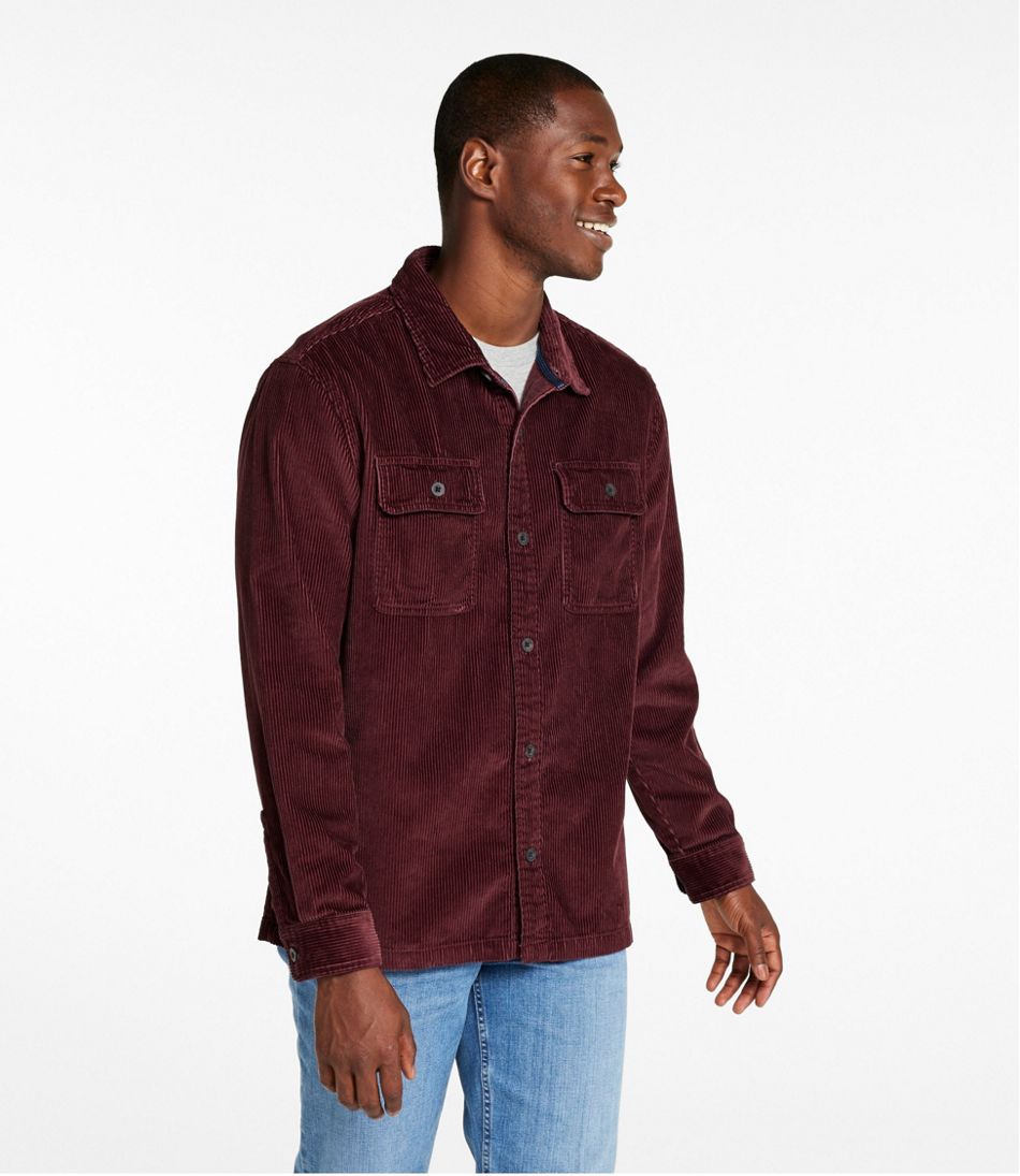 Men's Rangeley Corduroy Shirt, Slightly Fitted | L.L.Bean