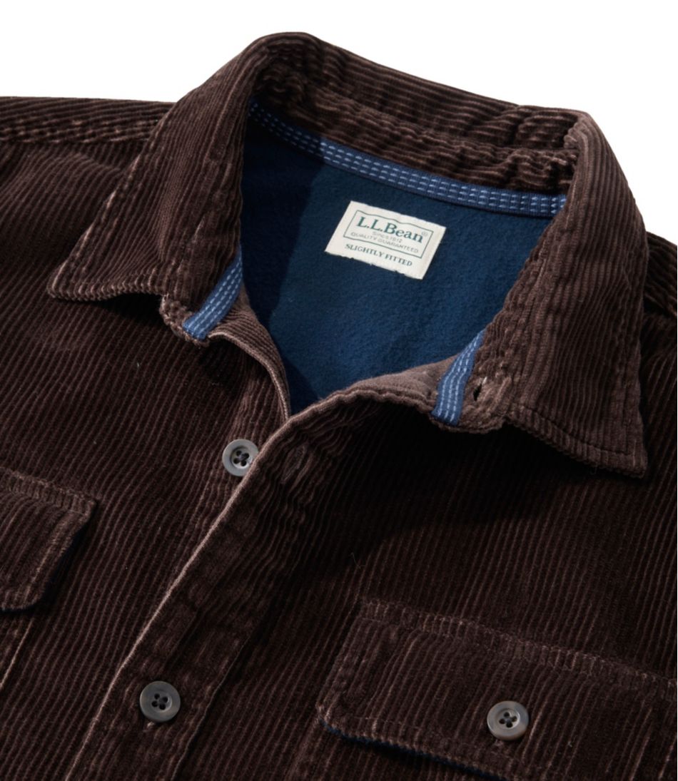 Men's Rangeley Corduroy Shirt, Slightly Fitted | L.L.Bean