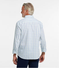 Men's Comfort Stretch Performance® Shirt, Long-Sleeve, Slightly Fitted Untucked Fit, Plaid | L.L.Bean