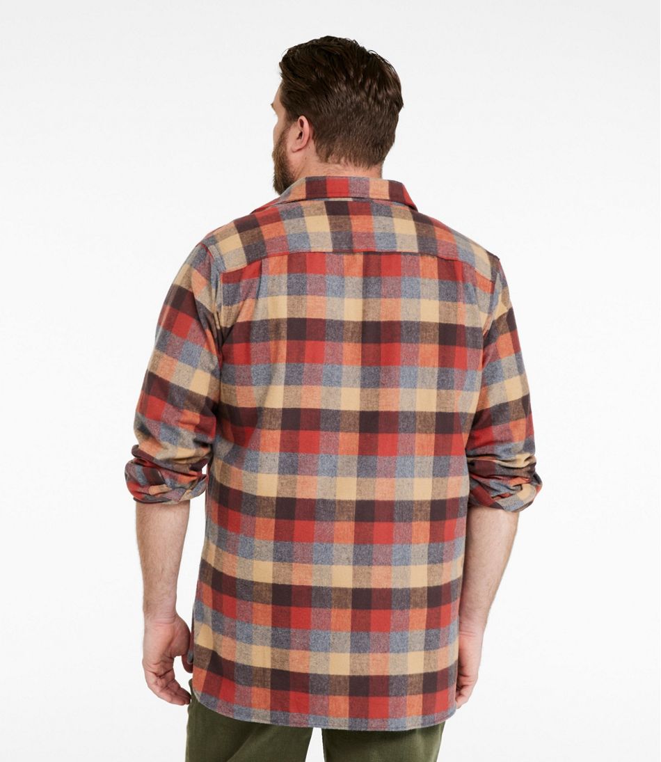 Men's Chamois Shirt, Slightly Fitted, Plaid | L.L.Bean