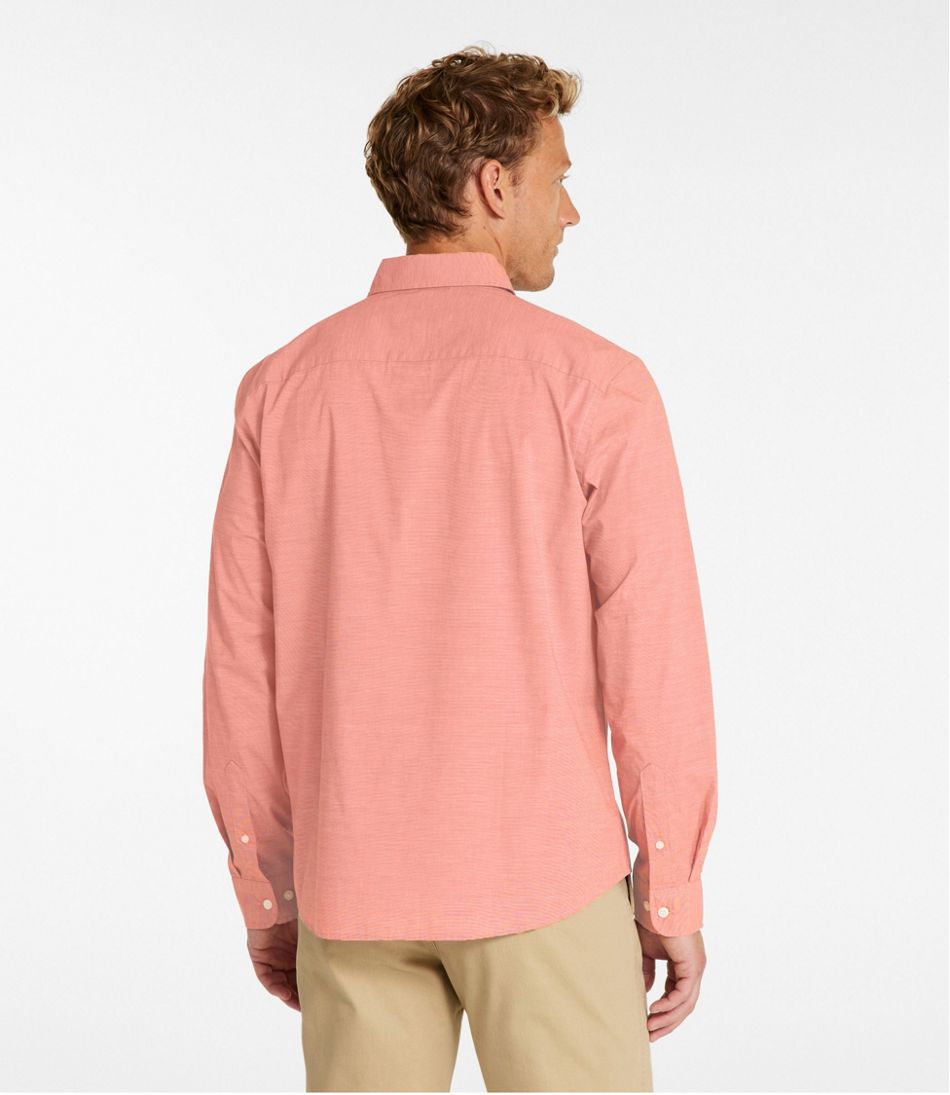 Men's Comfort Stretch Performance® Shirt, Long-Sleeve, Slightly Fitted Untucked Fit | L.L.Bean