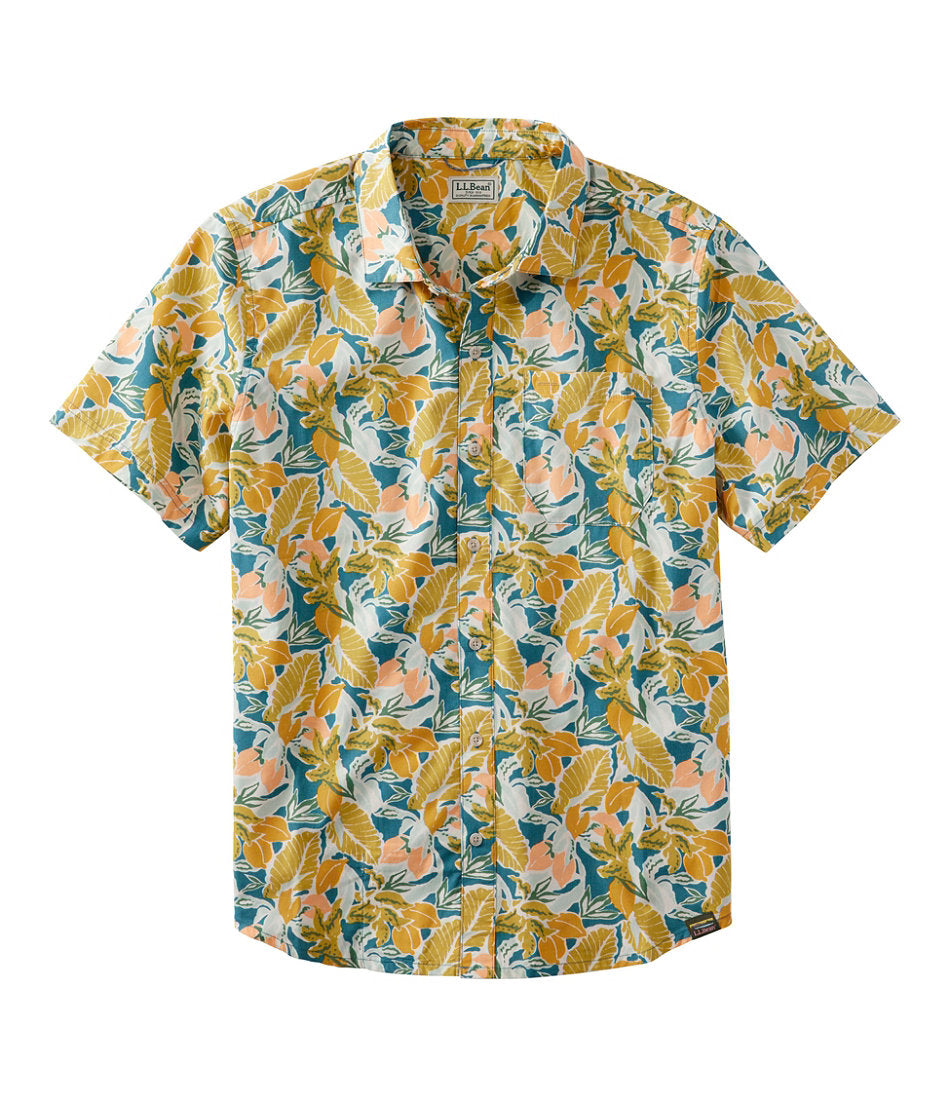 Storm Teal Tropical Floral,Small