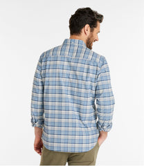 Men's Comfort Stretch® Oxford Shirt, Slightly Fitted Untucked Fit, Plaid | L.L.Bean