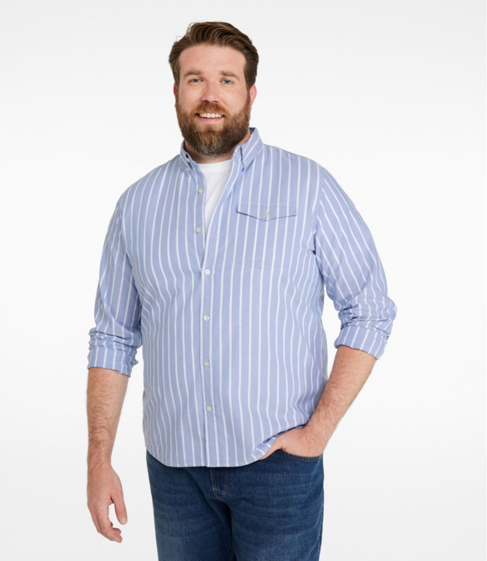 Men's Signature Premium Pima Cotton Oxford Shirt, Long-Sleeve | L.L.Bean