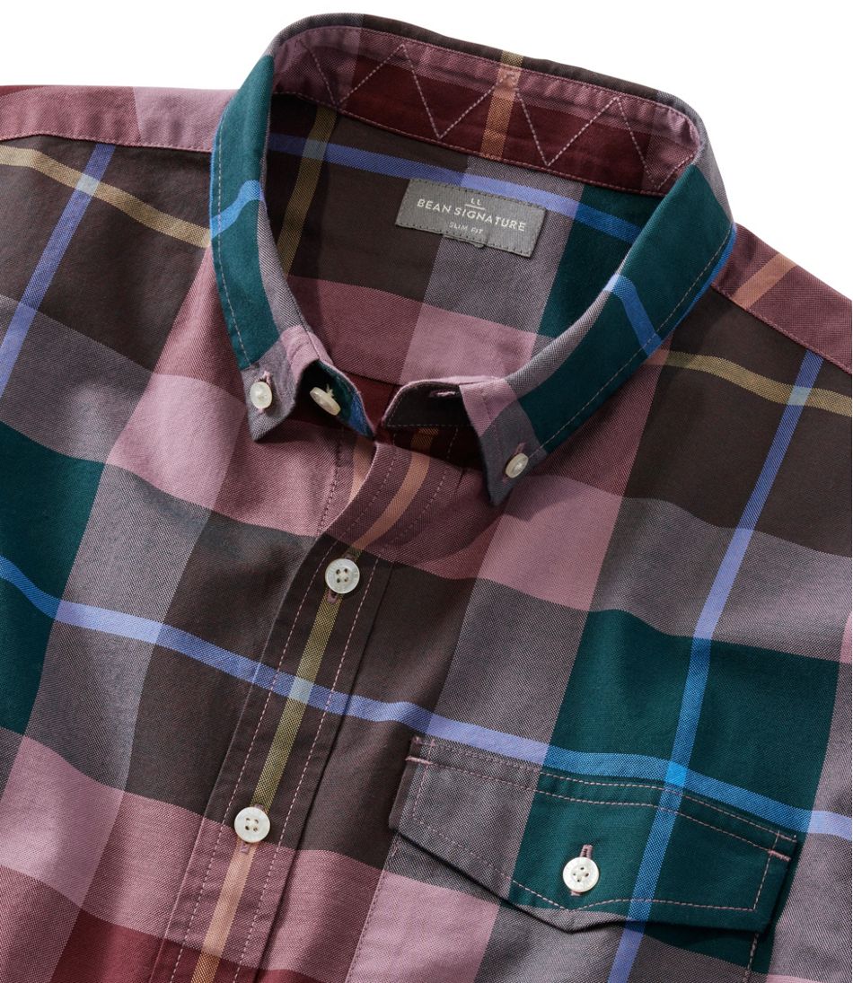 Men's Signature Premium Pima Cotton Oxford Shirt, Long-Sleeve | L.L.Bean