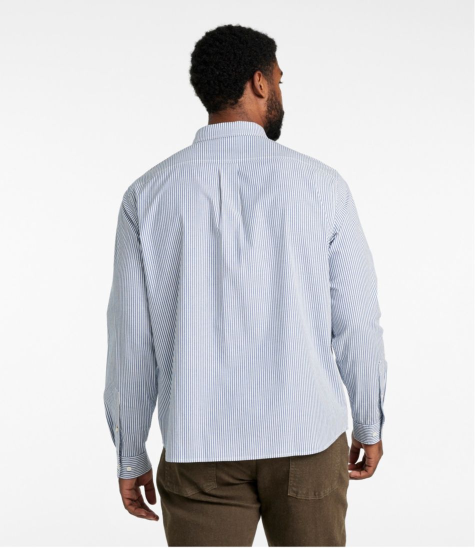 Men's Signature Stretch Poplin Shirt, Long-Sleeve, Slim Fit | L.L.Bean
