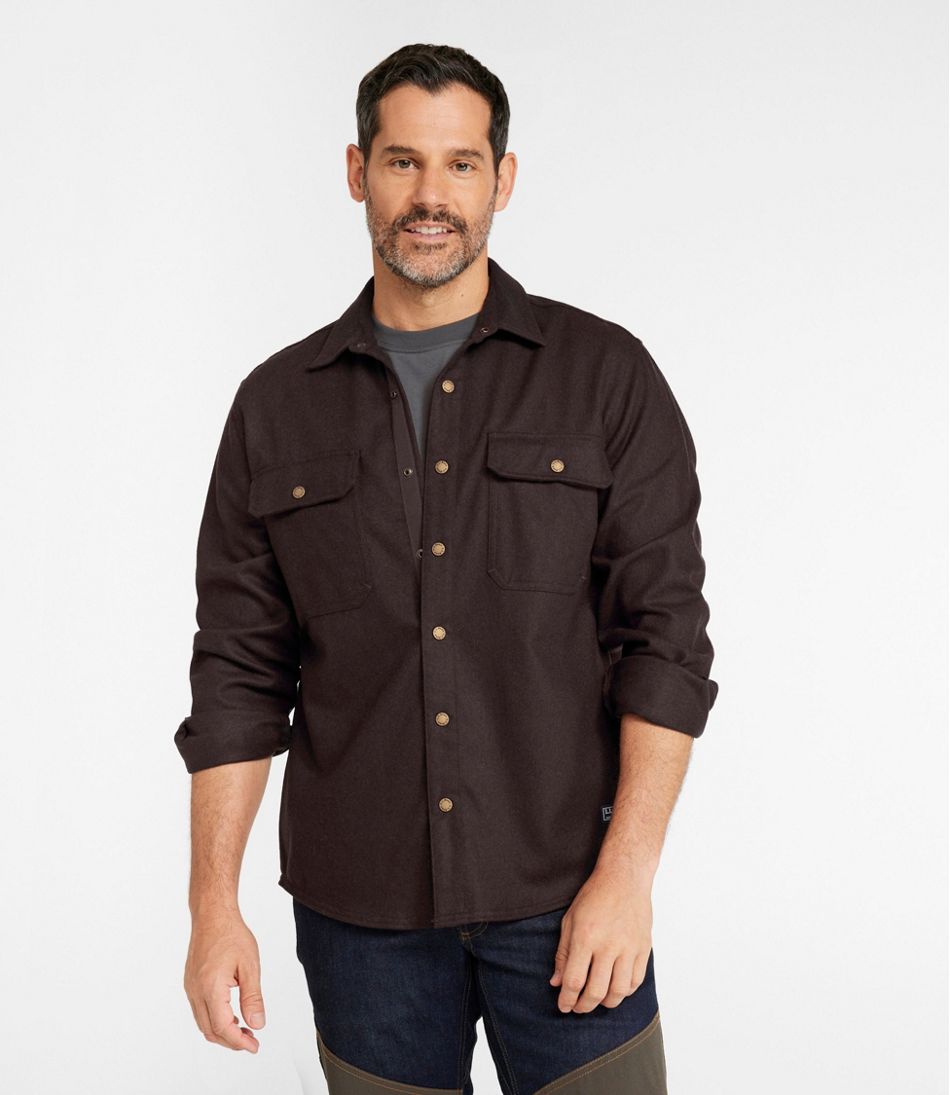 Men's Maine Guide Wool Field Shirt | L.L.Bean