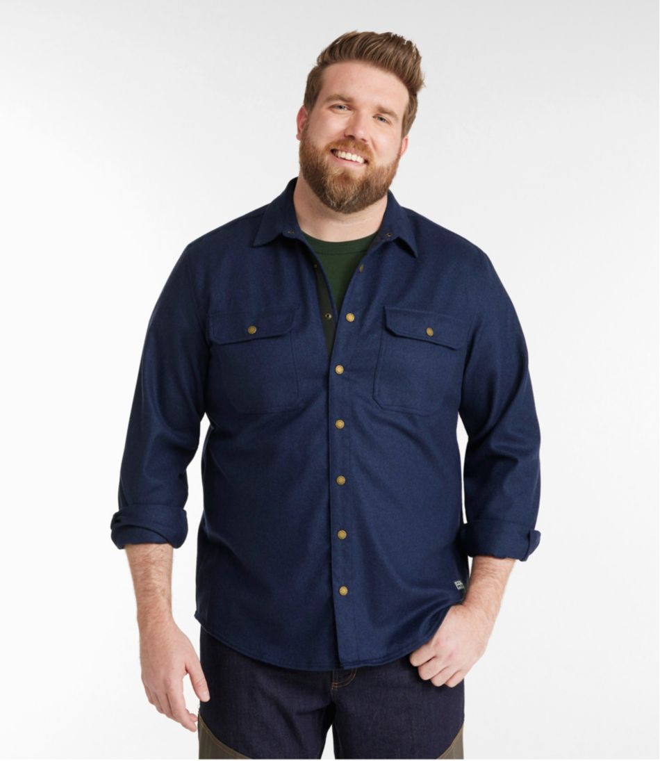 Men's Maine Guide Wool Field Shirt | L.L.Bean