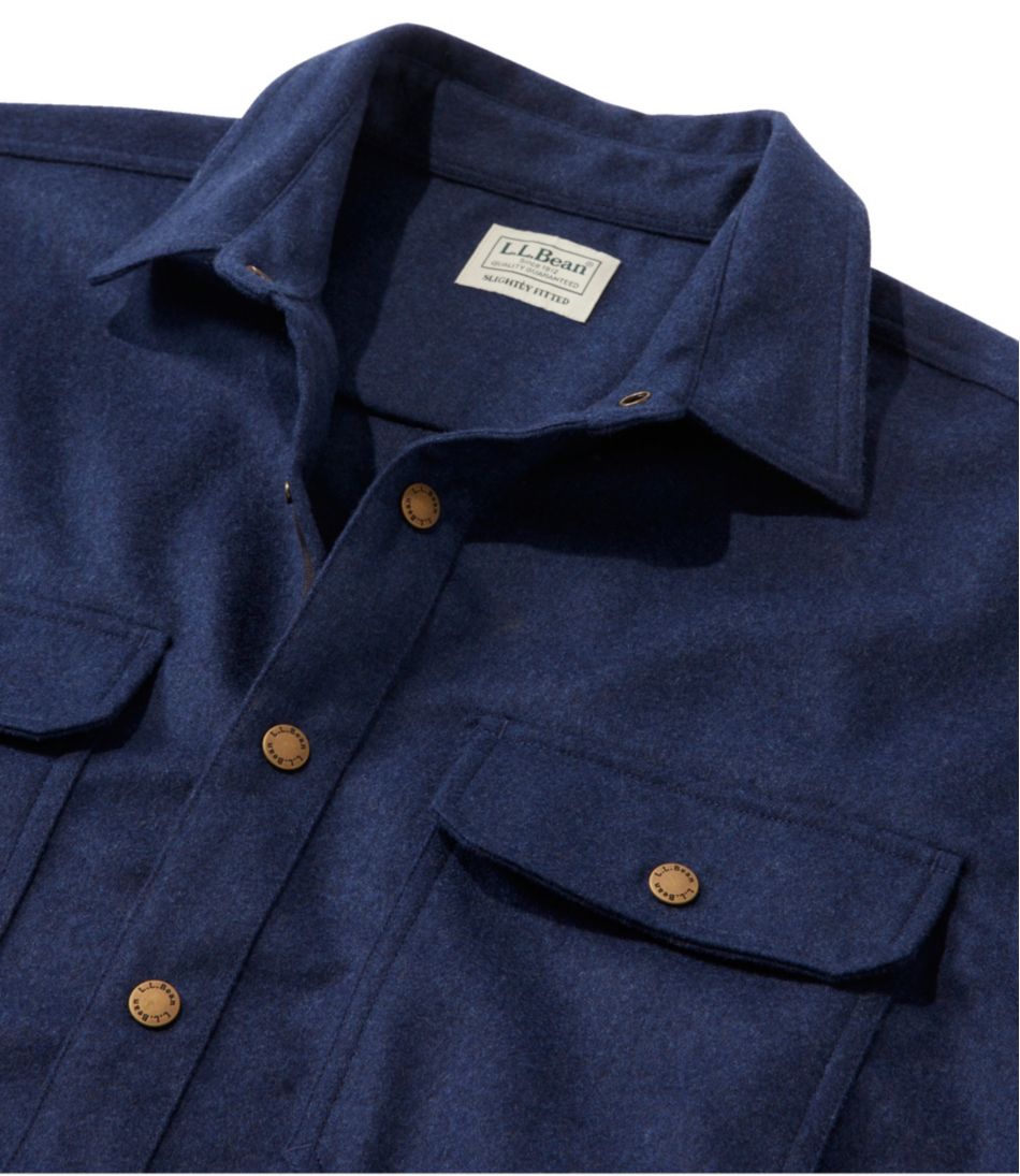 Men's Maine Guide Wool Field Shirt | L.L.Bean