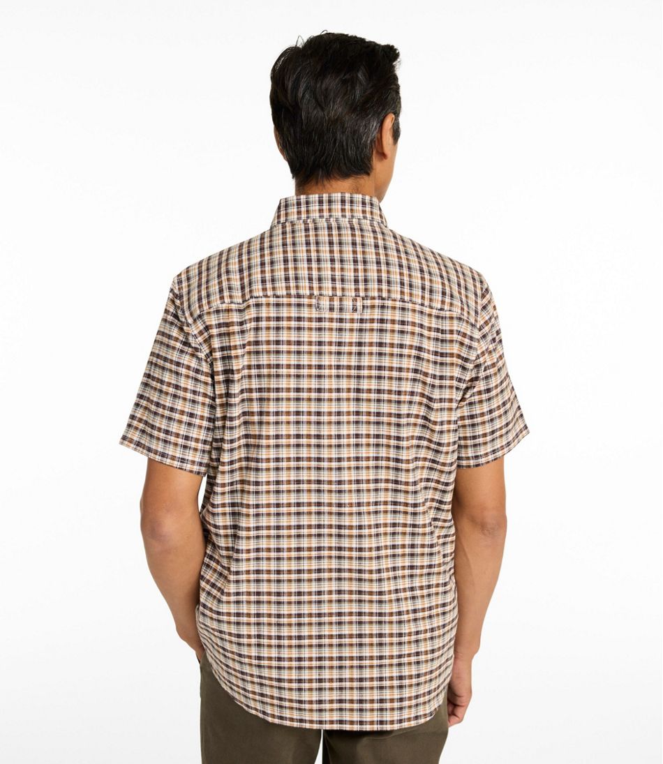 Men's Stonecoast Hemp Shirt, Short-Sleeve, Slightly Fitted Untucked Fit | L.L.Bean