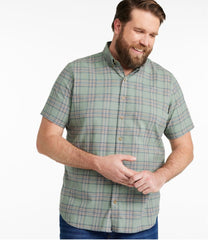Men's Stonecoast Hemp Shirt, Short-Sleeve, Slightly Fitted Untucked Fit | L.L.Bean