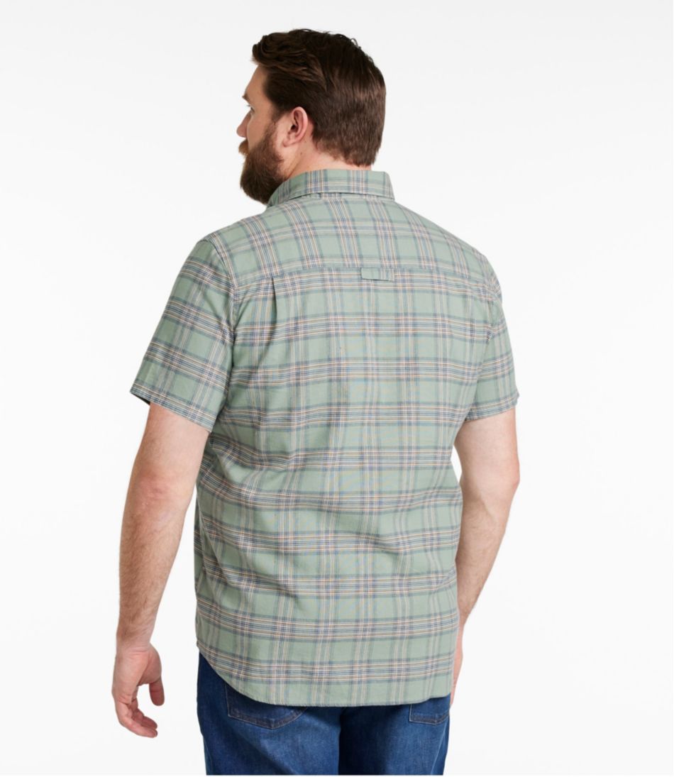 Men's Stonecoast Hemp Shirt, Short-Sleeve, Slightly Fitted Untucked Fit | L.L.Bean
