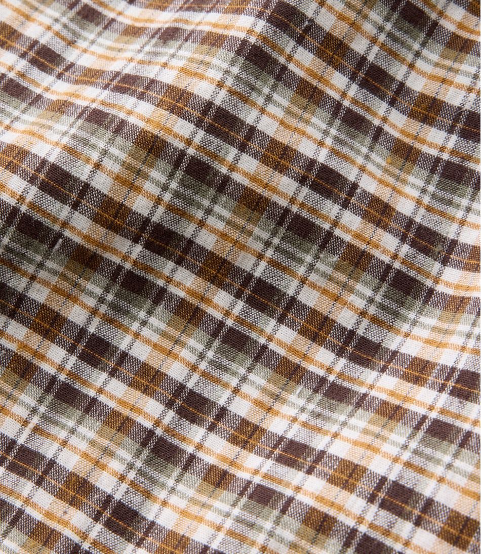 Men's Stonecoast Hemp Shirt, Short-Sleeve, Slightly Fitted Untucked Fit | L.L.Bean