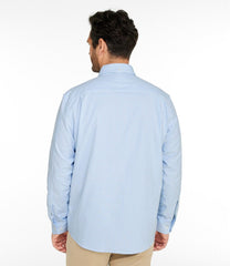 Men's Comfort Stretch Oxford Shirt, Traditional Untucked Fit, Stripe | L.L.Bean
