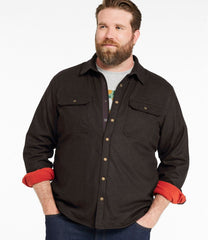 Men's Maine Guide Lightweight Lined Wool Field Shirt | L.L.Bean