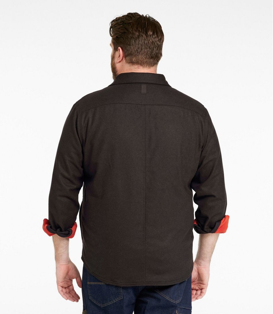 Men's Maine Guide Lightweight Lined Wool Field Shirt | L.L.Bean