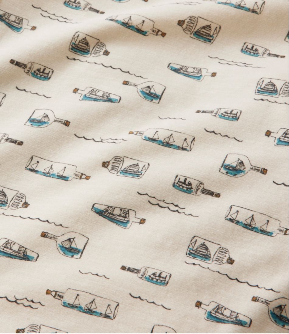 Men's Lakewashed Performance Shirts, Button-Front Shirt, Short-Sleeve, Print | L.L.Bean