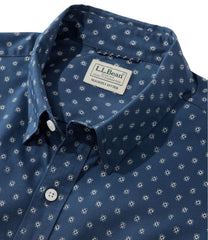 Men's Comfort Stretch Performance® Shirt, Short-Sleeve, Slightly Fitted Untucked Fit, Print | L.L.Bean