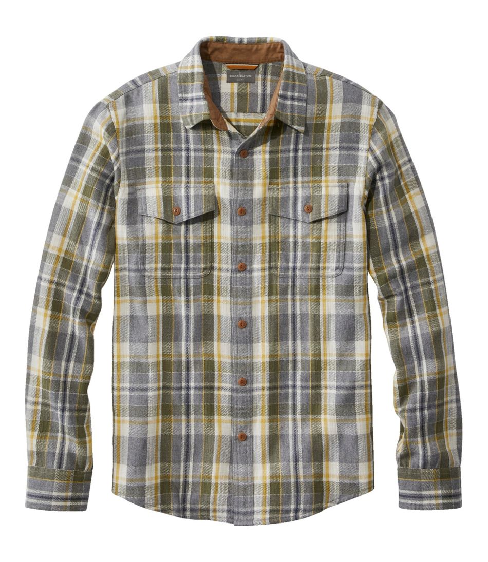 Men's Signature Heritage Textured Flannel Shirt | L.L.Bean