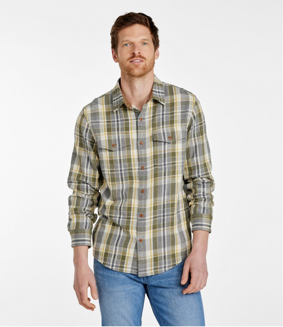 Men's Signature Heritage Textured Flannel Shirt | L.L.Bean