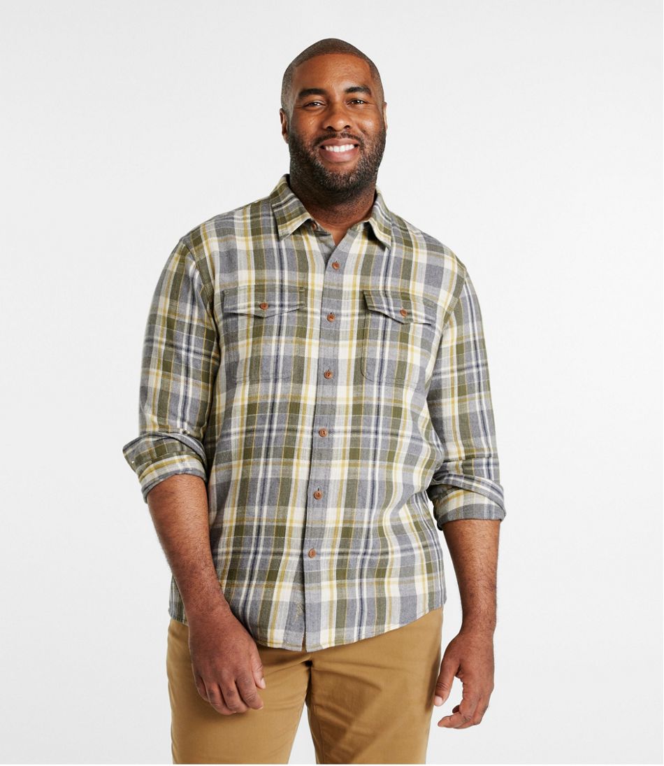 Men's Signature Heritage Textured Flannel Shirt | L.L.Bean